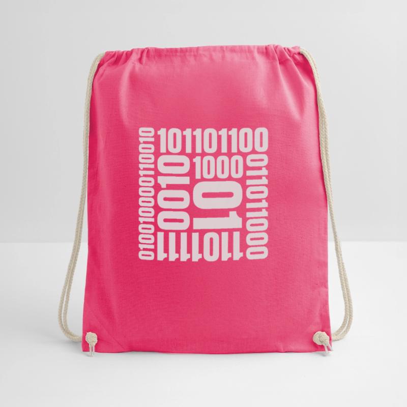 Langage de programme de code binaire Sac de sport léger