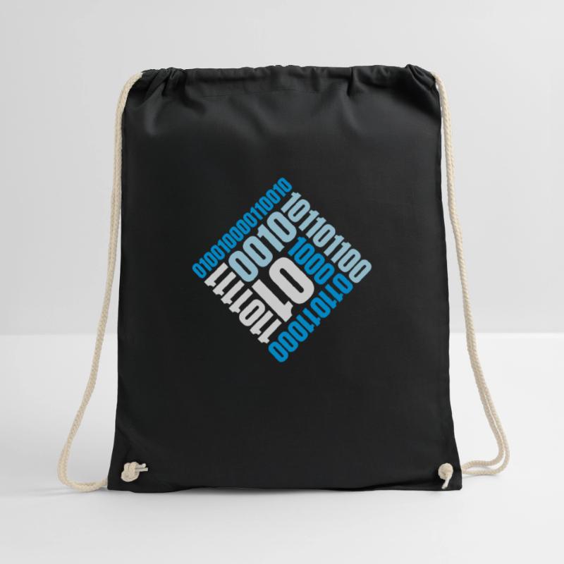 Langage de programme de code binaire Sac de sport léger
