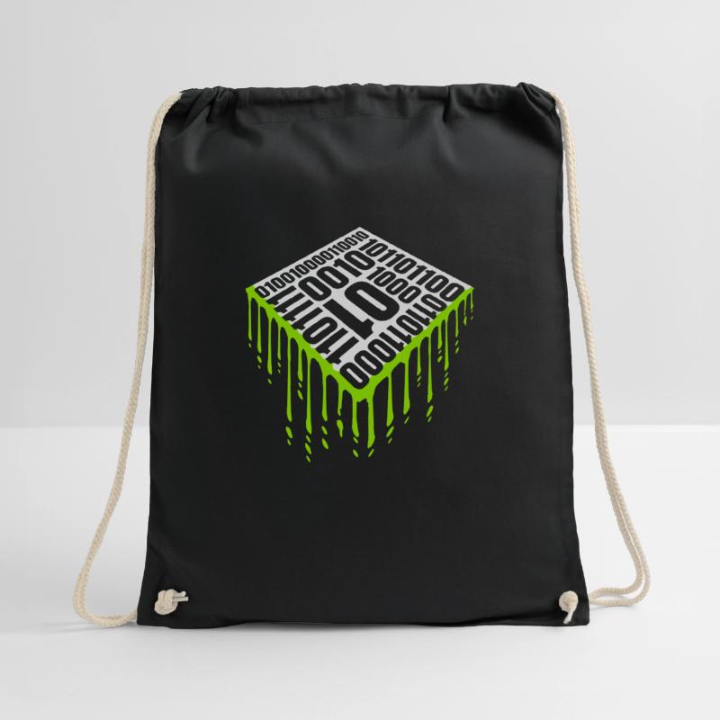 Langage de programme de code binaire Sac de sport léger