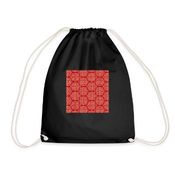 Modèle chinois - Sac de sport léger - noir - Devant