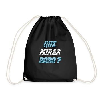 Que miras Bobo - Sac de sport léger - noir - Devant