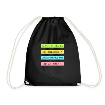Ils sont naturels et sans silicone 1 - Sac de sport léger - noir - Devant