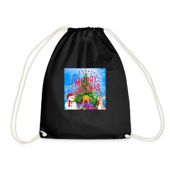 Joyeux Noël, Noël - Sac de sport léger - noir - Devant