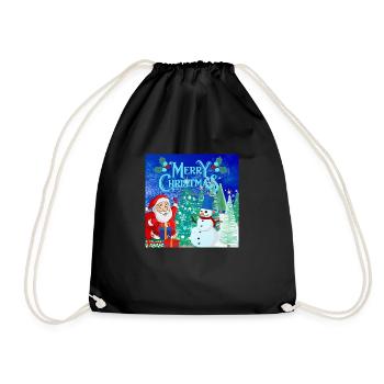 Joyeux Noël, Noël - Sac de sport léger - noir - Devant