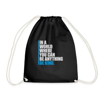 Vous pouvez être gentil - Sac de sport léger - noir - Devant