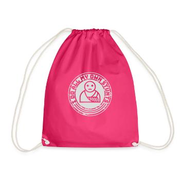 Toutes mes propres cascades - Sac de sport léger - fuchsia - Devant