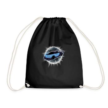 Cercle de voitures de sport Buga - Sac de sport léger - noir - Devant