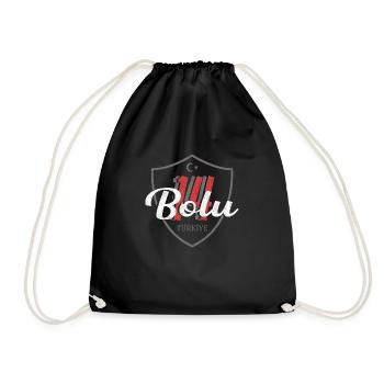 Bolu - Drawstring Bag - black - Front