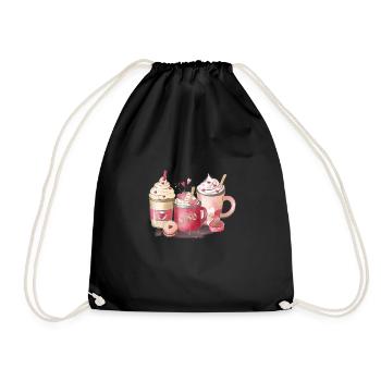 Café gourmand 3 - Sac de sport léger - noir - Devant