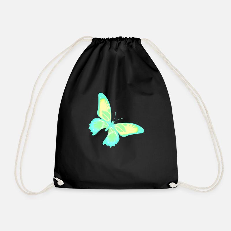 light butterfly - Turnbeutel - Schwarz