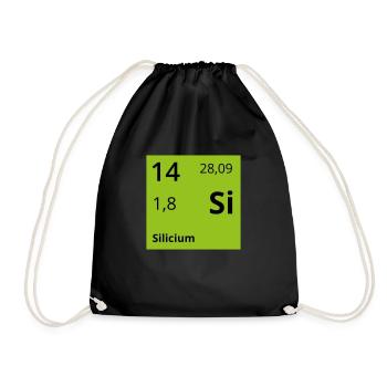Silizium - Turnbeutel - Schwarz - Vorne