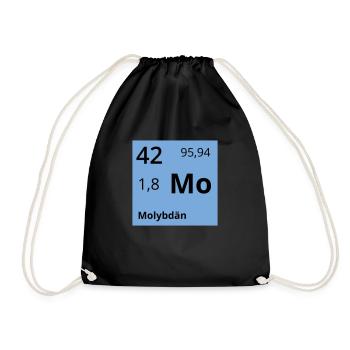 Molybdän - Turnbeutel - Schwarz - Vorne