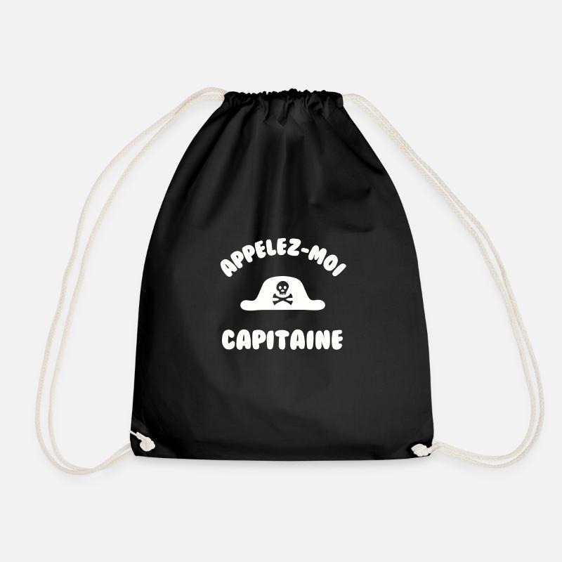 Appelez moi capitaine - Sac de sport léger - noir