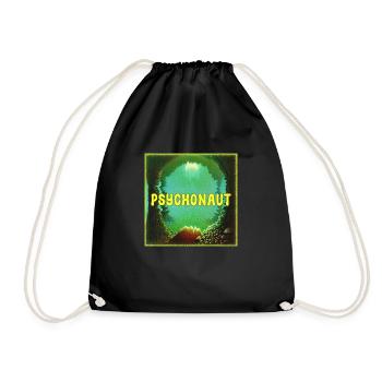 VINTAGE PSYCHONAUT - Turnbeutel - Schwarz - Vorne