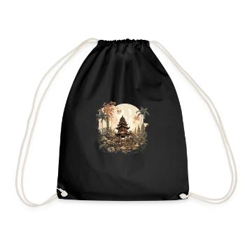 The Temble 2 - Drawstring Bag - black - Front