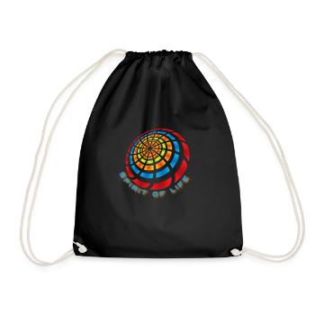 Spirit of Life - Turnbeutel - Schwarz - Vorne