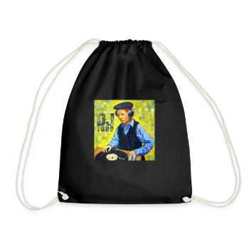 DJ 1889 - Sac de sport léger - noir - Devant