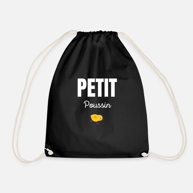 petit poussin - Sac de sport léger - noir