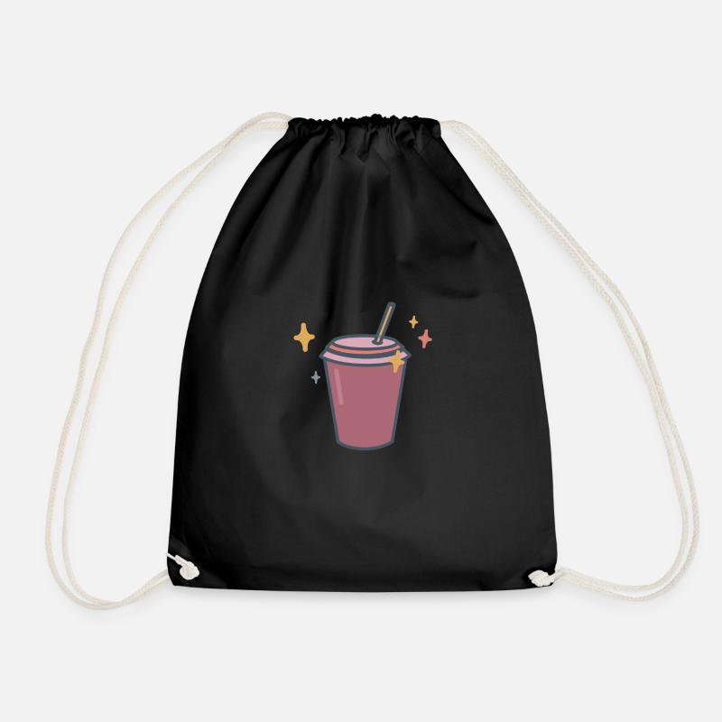 CUTE COFFEE CUP - Turnbeutel - Schwarz