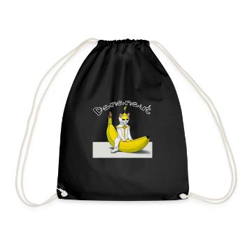 Bananaut - Turnbeutel - Schwarz - Vorne