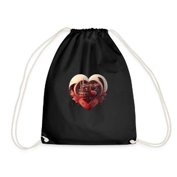 love2 - Sac de sport léger - noir - Devant