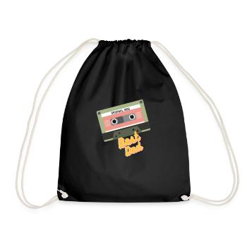1989 Best Dad - Turnbeutel - Schwarz - Vorne