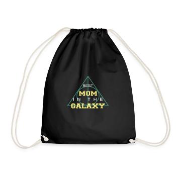 Meilleure maman de la galaxie - Sac de sport léger - noir - Devant