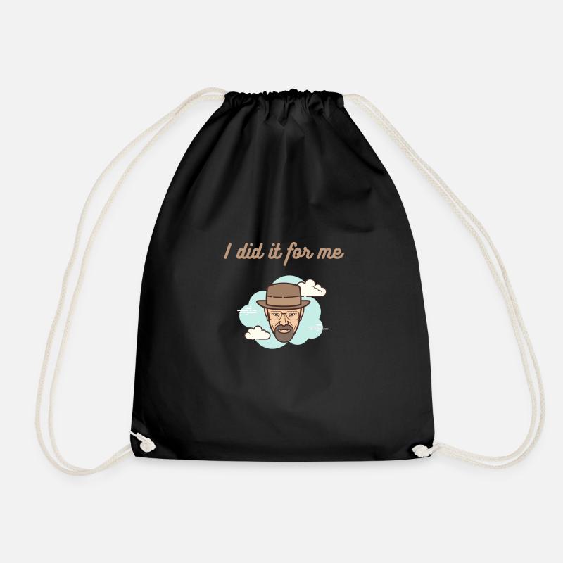 Walter White Meme - Turnbeutel - Schwarz
