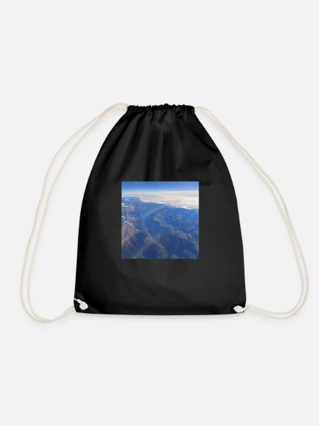 skyphotography 11 - Drawstring Bag - black