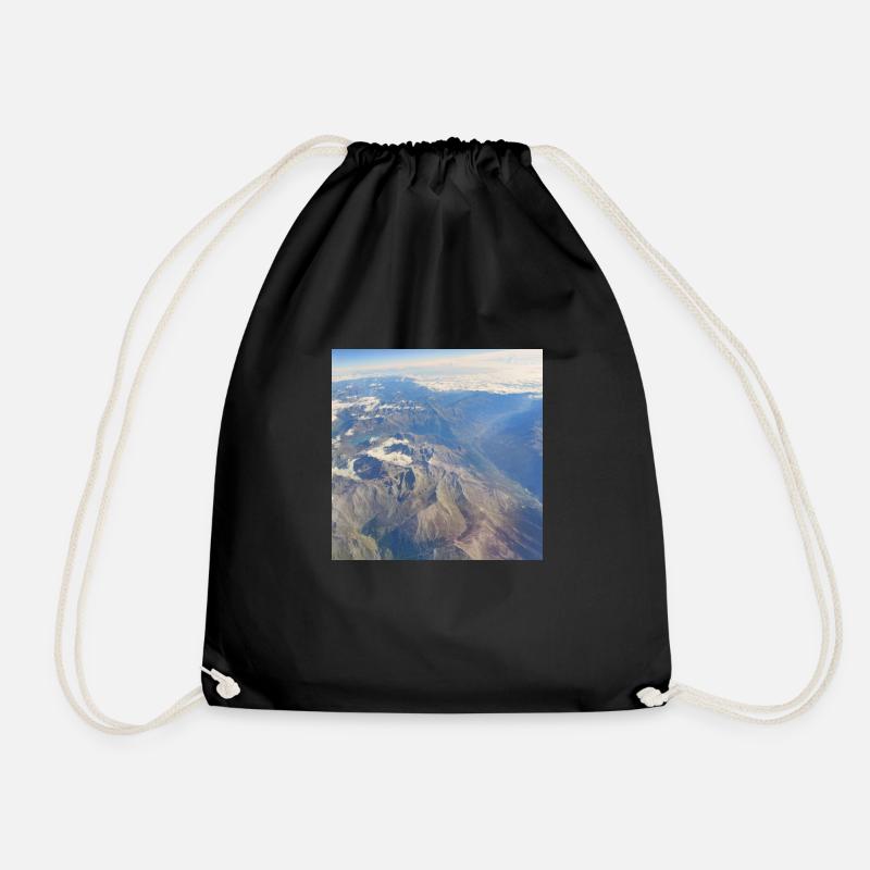 skyphotography 13 - Drawstring Bag - black