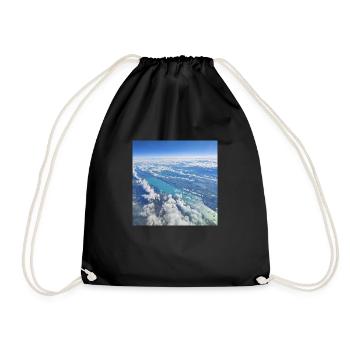 Photographie du ciel 18 - Sac de sport léger - noir - Devant