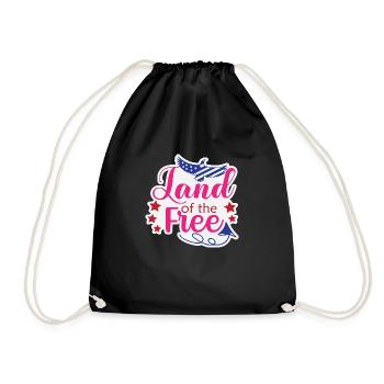 Terre de la liberté - Sac de sport léger - noir - Devant