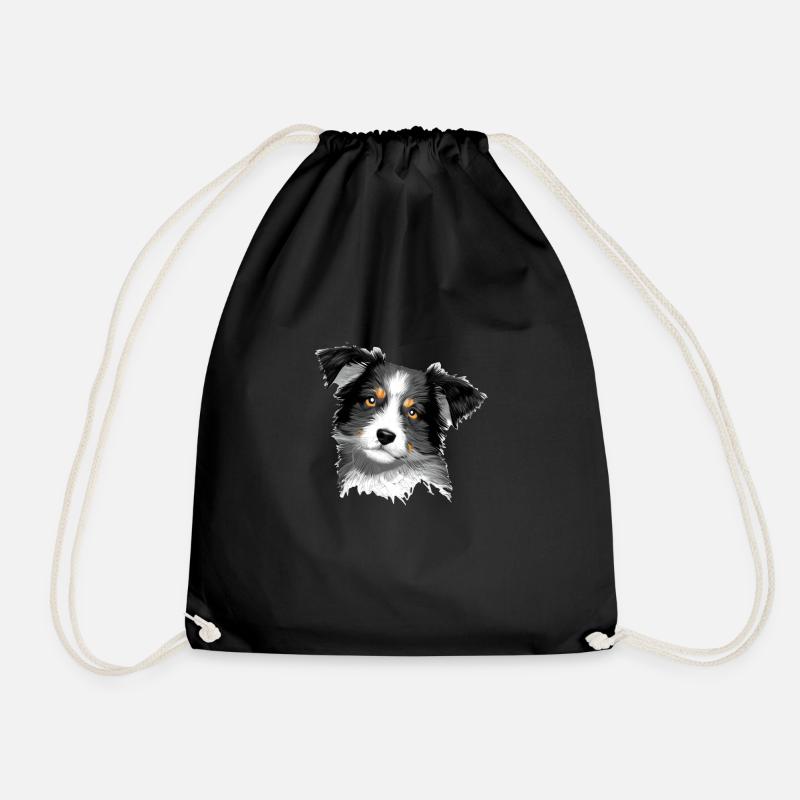Hunde Australischer Schäferhund Hundehalter Hund - Turnbeutel - Schwarz