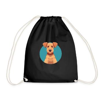 Dog Owner Dogs Terrier Dog Dog Dog Owner - Drawstring Bag - black - Front