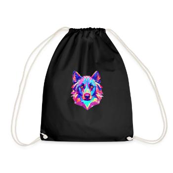 German Shepherd Dog Dog Owner Dog Dog Owner Dog - Drawstring Bag - black - Front