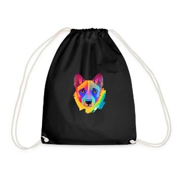 Chiens Berger Allemand Chien Chien Propriétaire Chien Propriétaire Chien Propriétaire - Sac de sport léger - noir - Devant