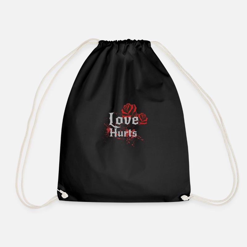 True Love - Turnbeutel - Schwarz