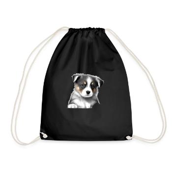 German Shepherd Dogs Dog Love Dog Dog Owner - Drawstring Bag - black - Front