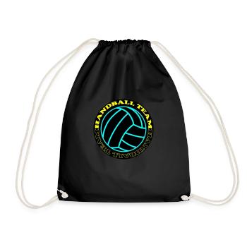 Équipe de handball 3 - Sac de sport léger - noir - Devant