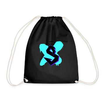 Logo s x - Sac de sport léger - noir - Devant