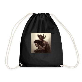Possessed by the devil - Drawstring Bag - black - Front