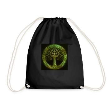 Celtic Tree of Life - Sac de sport léger - noir - Devant