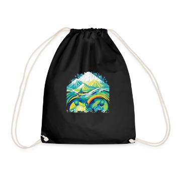 Canoé Kayak Nature - Sac de sport léger - noir - Devant