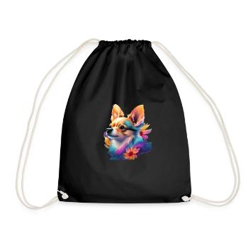 Chihuahua - Sac de sport léger - noir - Devant