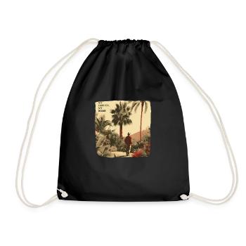 My Garden, My Home - for real garden fans - Drawstring Bag - black - Front