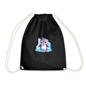 Till then, Penguin - Sac de sport léger - noir - Devant