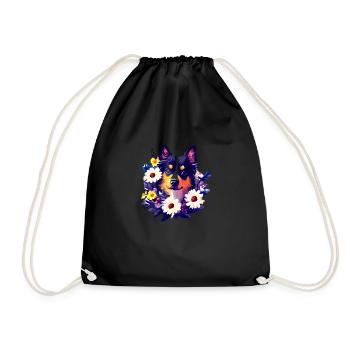 Dog Dog Owner Dog Lover Dog Owner - Drawstring Bag - black - Front