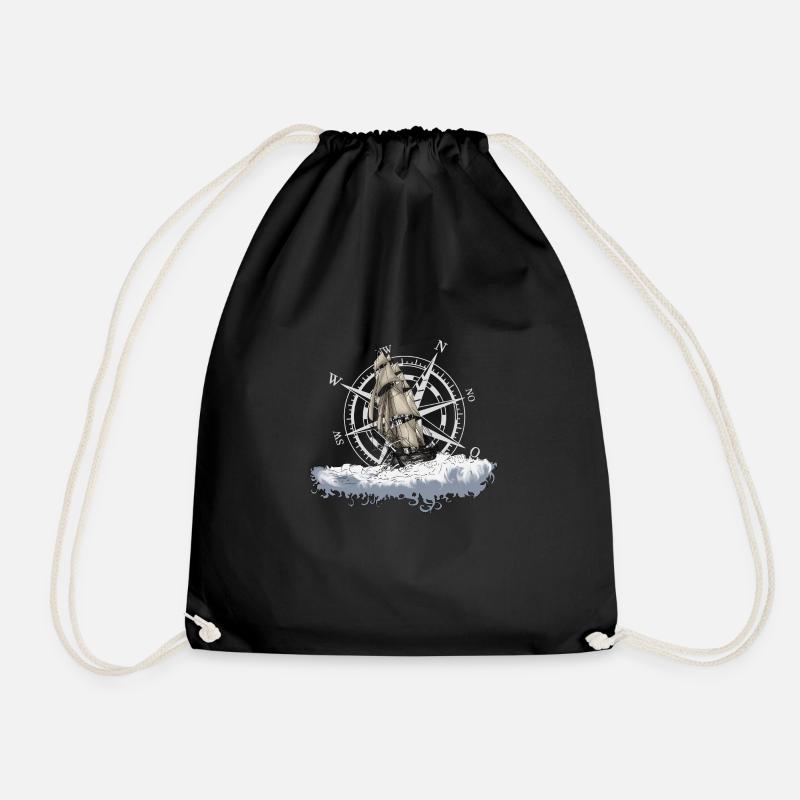 Voilier - Sac de sport léger - noir