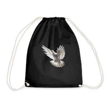Cadeau Firedenstaube - Sac de sport léger - noir - Devant