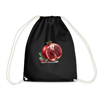 Cadeau tranché à la grenade - Sac de sport léger - noir - Devant